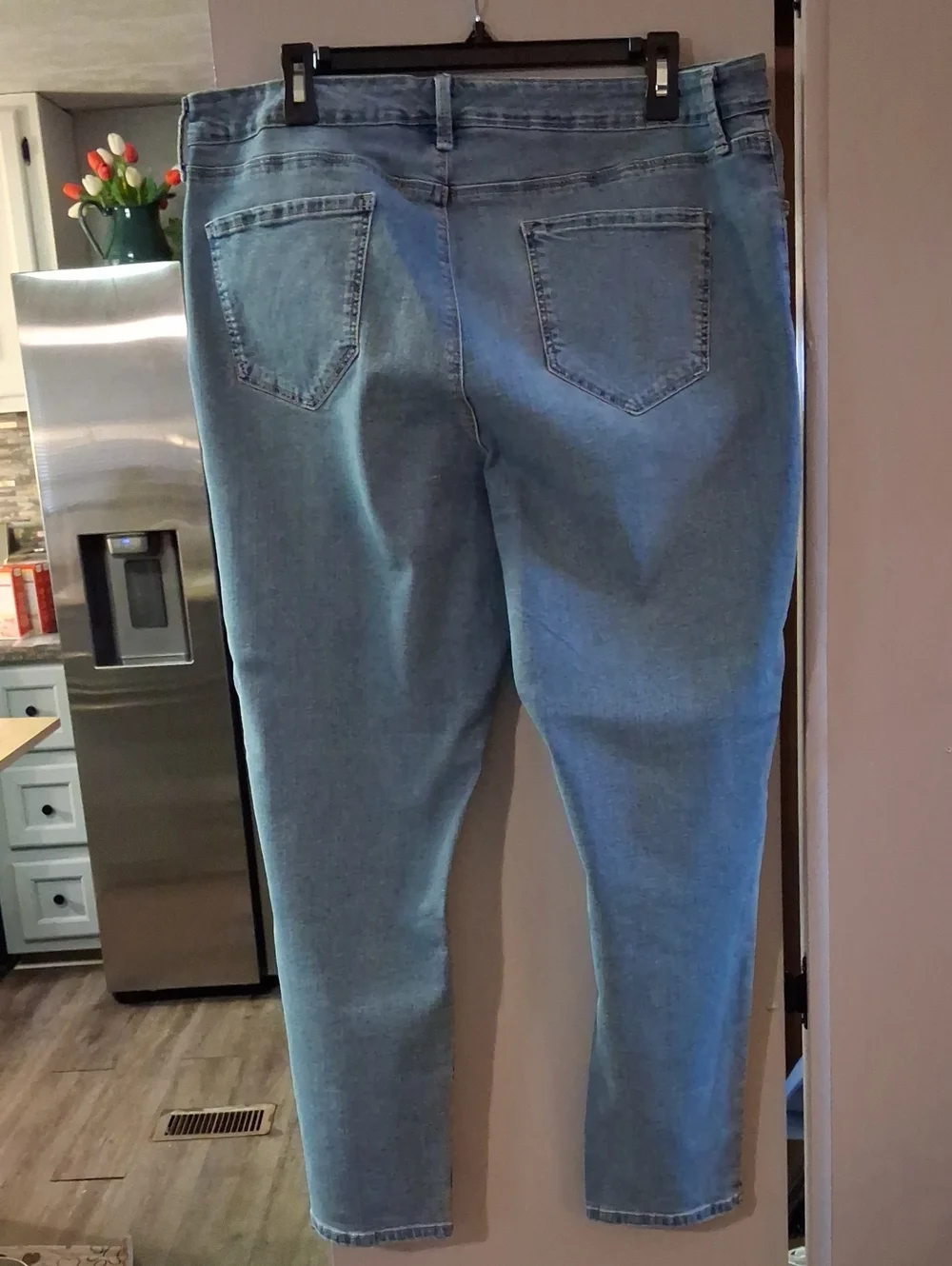 Charter Club Light Wash Slim Straight Women's Jeans